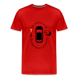 Message Board Tee - red