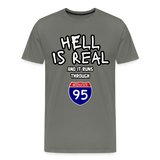 I-95 Tee - asphalt gray