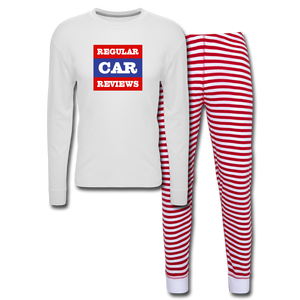 RCR Pajama Set - white/red stripe